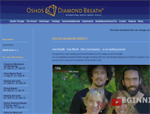 Tablet Screenshot of diamondbreath.de
